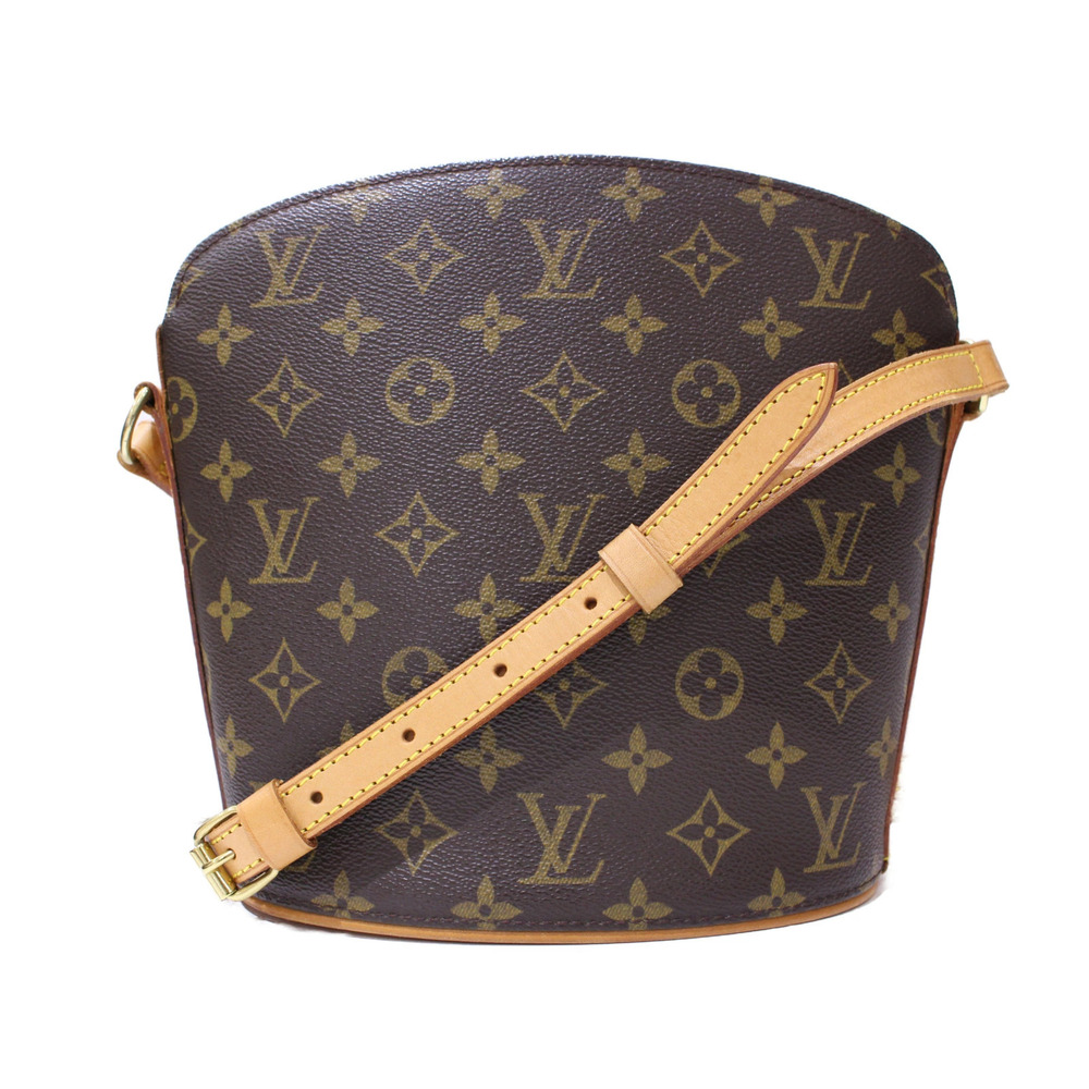 LOUIS VUITTON Drouot Monogram Shoulder Bag
